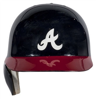 2012 Chipper Jones Game Used Atlanta Braves Batting Helmet (JT Sports)